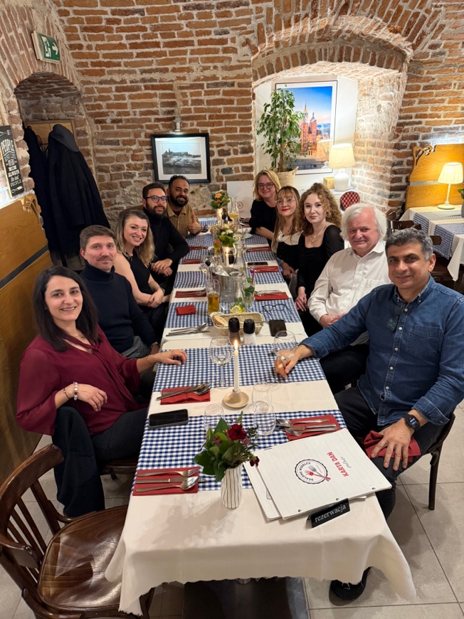 Participants and organizers of the iStream training course in Kraków
