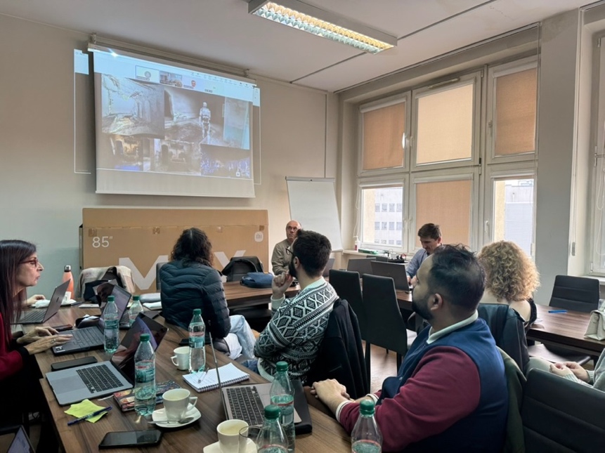 Luca Virgili and Gagan Narang attending the iStream training seminar